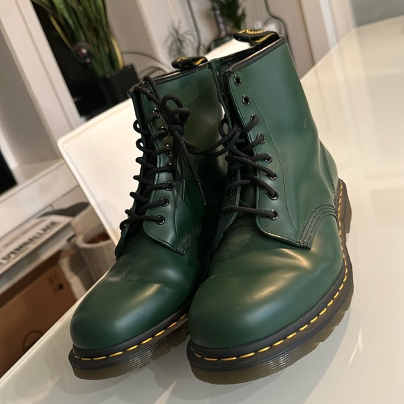 Dr. Martens Other - Dr. Martens green boots - size US men’s 11/ladies 12